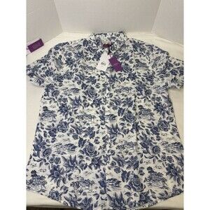 NWT 100% Linen XL Onia x Liberty London Beach Vacation Short Sleeve Shirt ($245)